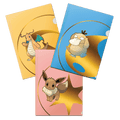 Ultra Pro 16403 PokÃ©mon: Eevee, Dragonite, Psyduck A4 Folios (9255894384877)