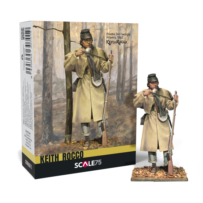 Scale 75 Figures Keith Rocco Private 3Rd Georgia Infantry; 1862 (39)