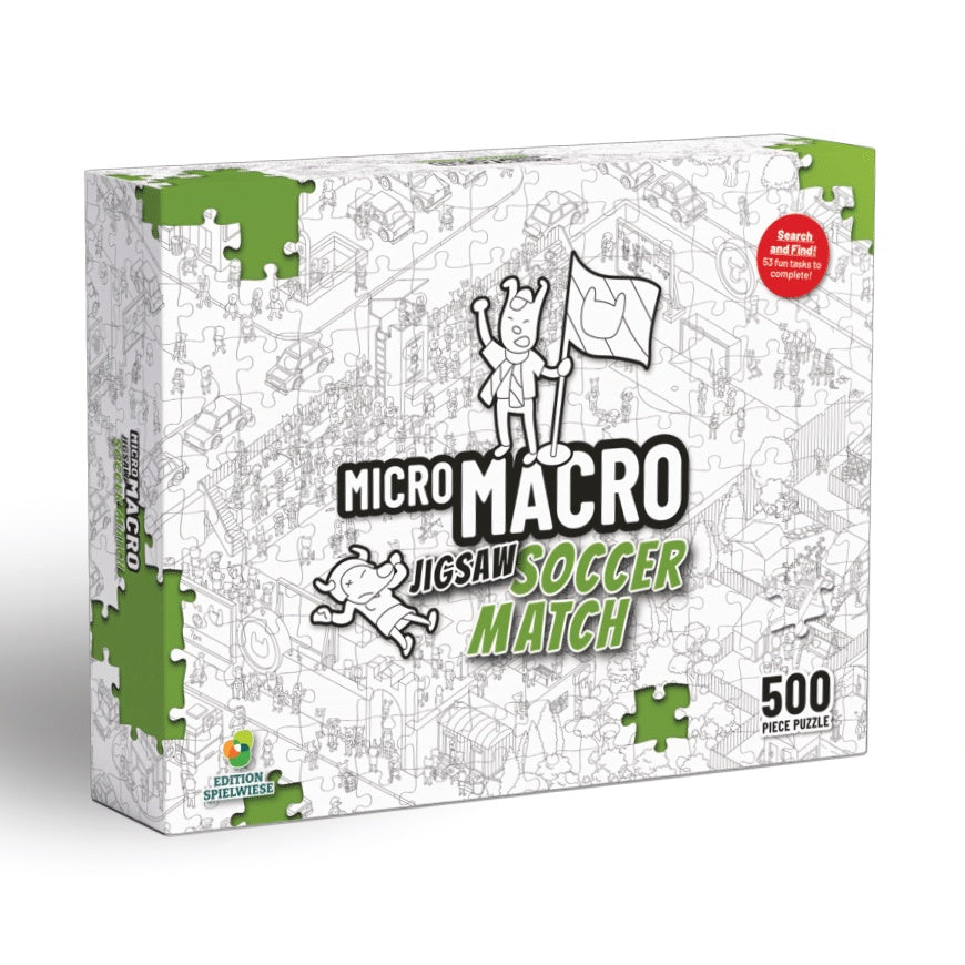 Edition Spielwiese ESMMTHG01EN MicroMacro Jigsaw The Home Game