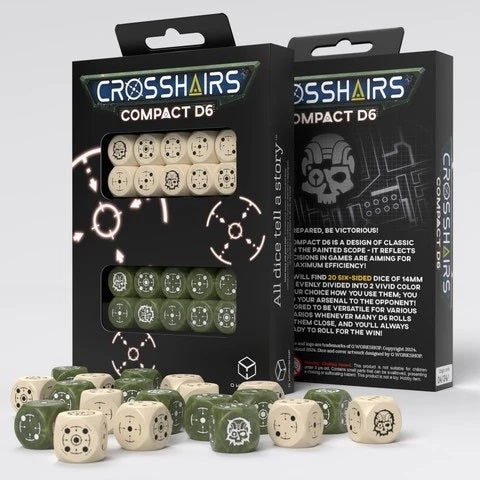 Q Workshop Crosshairs Compact D6: Beige&Olive