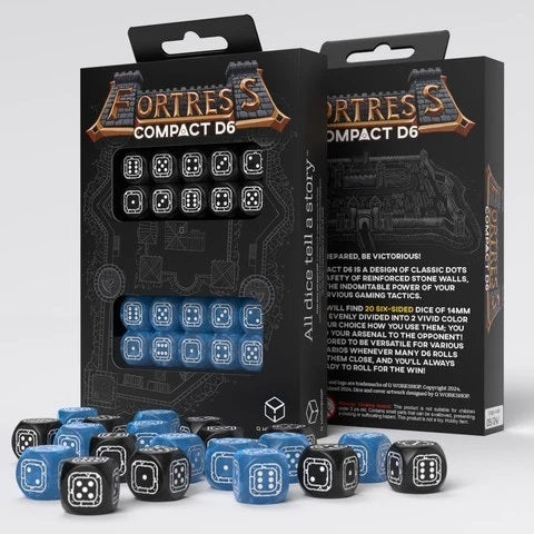 Q Workshop Fortress Compact D6: Black&Blue
