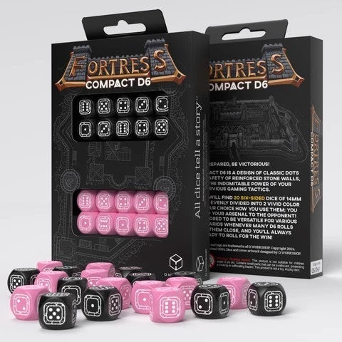 Q Workshop Fortress Compact D6: Black&Pink