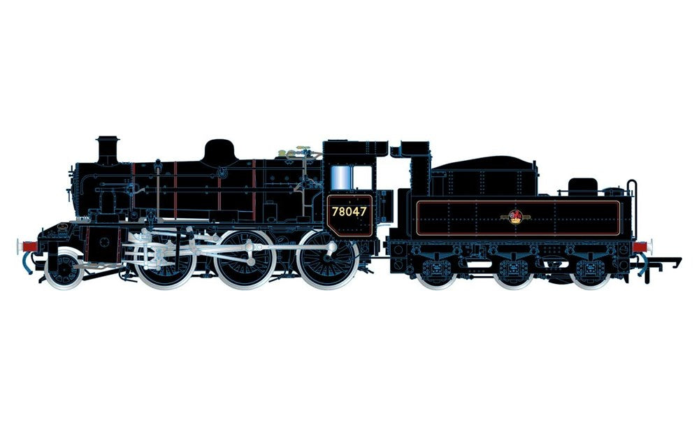 Hornby R3836 BR Std 2MT '78047' (8324667769069)