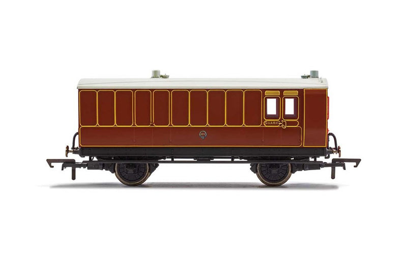 Hornby R40072 LB&SCR 4WCoach Brake Bagg102