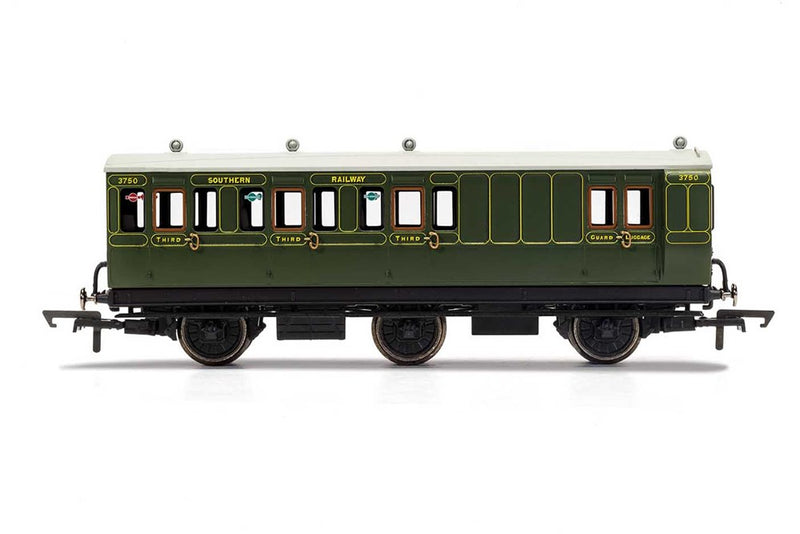 Hornby R40087 SR 6WC Brake 3rd Cl. 3750