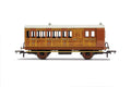 Hornby R40106 GNR 4WC Brake3rd Cl. F/Lights (7825142546669)