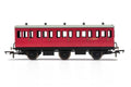 Hornby R40124 BR 6WC 3rd Cl. F/Lghts (7825139663085)