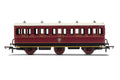 Hornby R40136 NBR 6WC 3rd Cl. F/Lghts1169 (7825142644973)