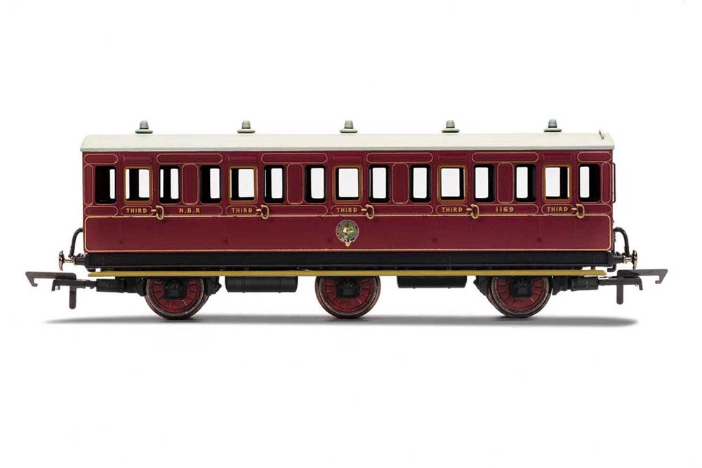 Hornby R40136 NBR 6WC 3rd Cl. F/Lghts1169 (7825142644973)