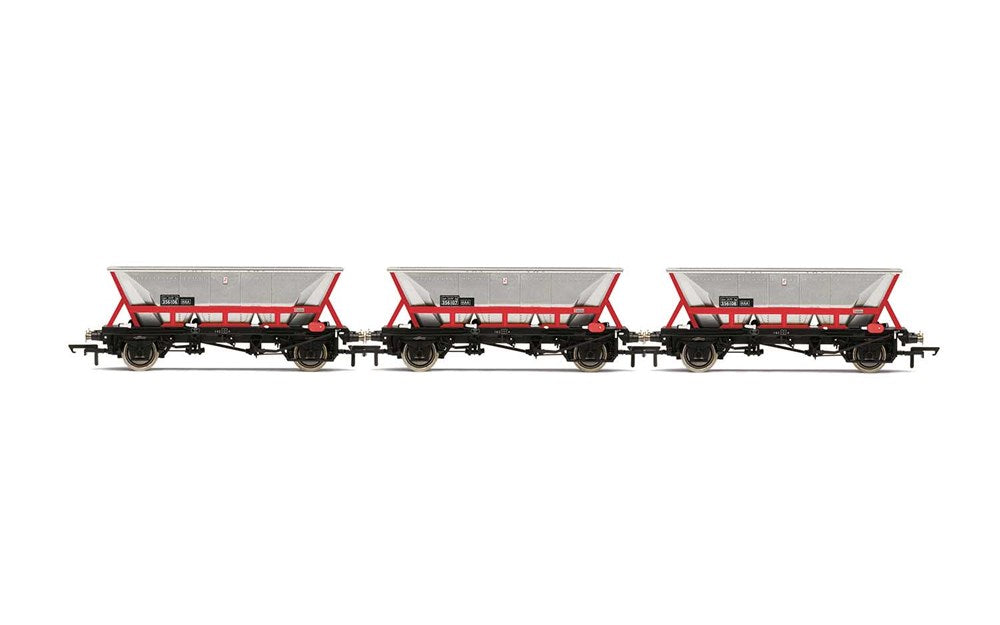 Hornby R60063 HAA Hopper Wgns 3 pack BR Rlfr (8120347885805)