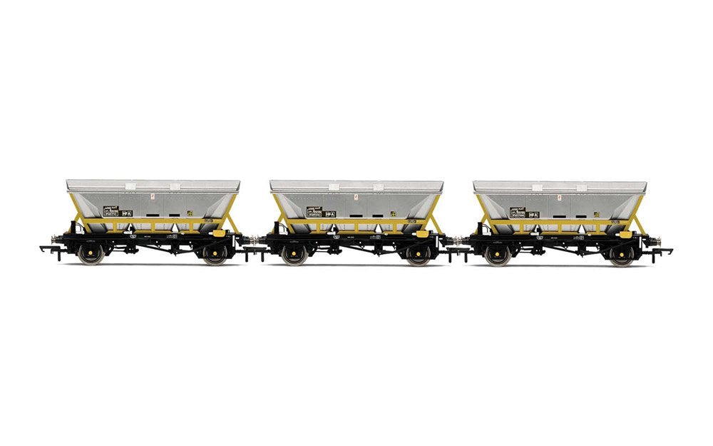Hornby R60067 HAA Hppr Wgn 3 Pack BR CoalSec (8120347623661)