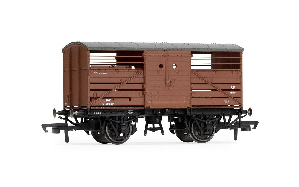 Hornby BR Ex SR Cattle Wagon 52297