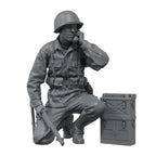 Scale 75 Figures Warfront Radio Operator Us Armored Infantry 35mm (6)