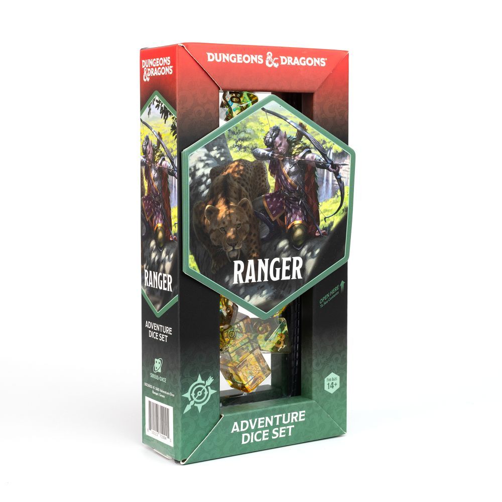 Sirius D&D Adventure Dice Ranger Green / Multi - SDZ2002-15