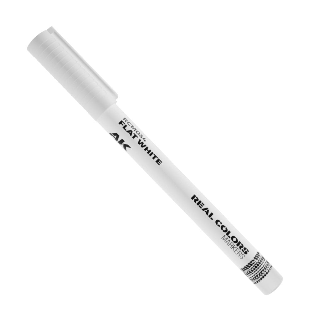 AK Interactive RC Markers Flat White