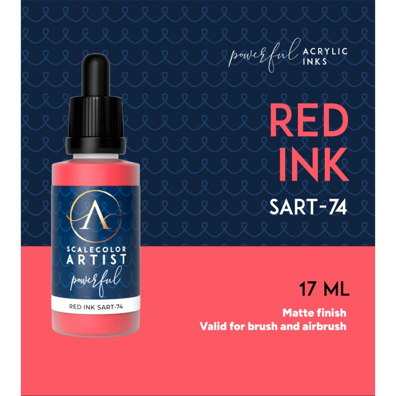 Scale 75 Scalecolor Artist Red Ink 20ml (3)