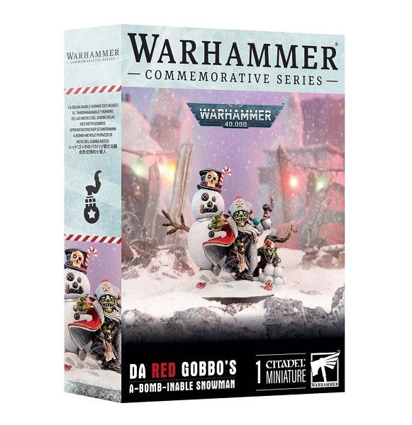 Warhammer Commemorative 50-69 Da Red Gobbo's A-bomb-inable Snowman (8902464766189)