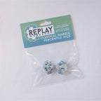 Atlas Games AG7009 Replay Classical Marble Recycled Percentile Dice