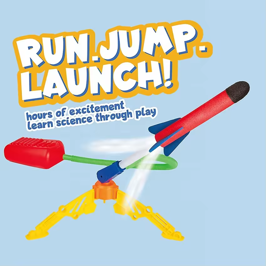 Helios - Stomp Foam Rocket Launcher - Up to 100 Feet (8718368637165)