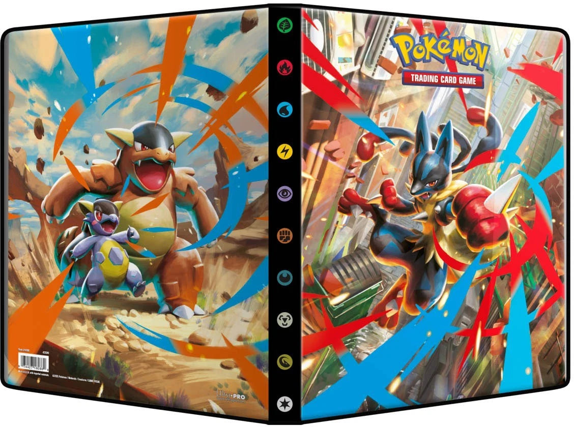 Ultra Pro Pokemon: Lucario & Kangaskhan 9-Pocket Portfolio (Mega Evolution) - UP16086
