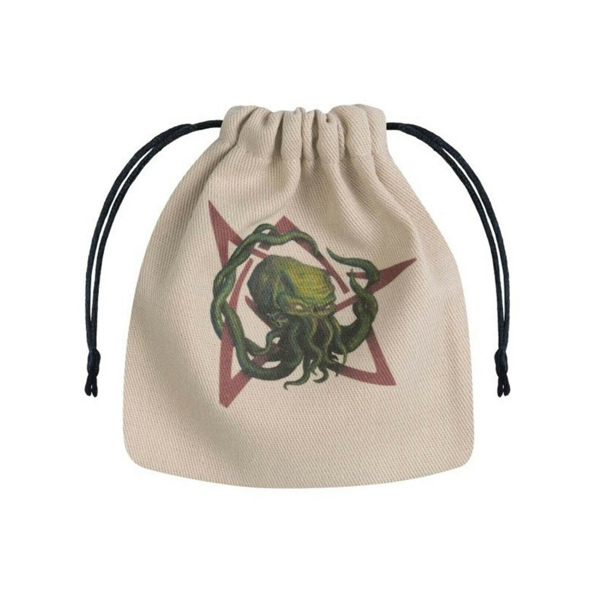 Q Workshop Call of Cthulhu Beige & multicolor Dice Bag