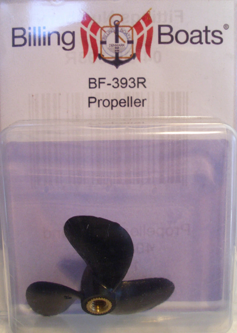 Billing Boats 04-BF-0393R Propeller Plastic Right 40mmM4 (8531208732909)