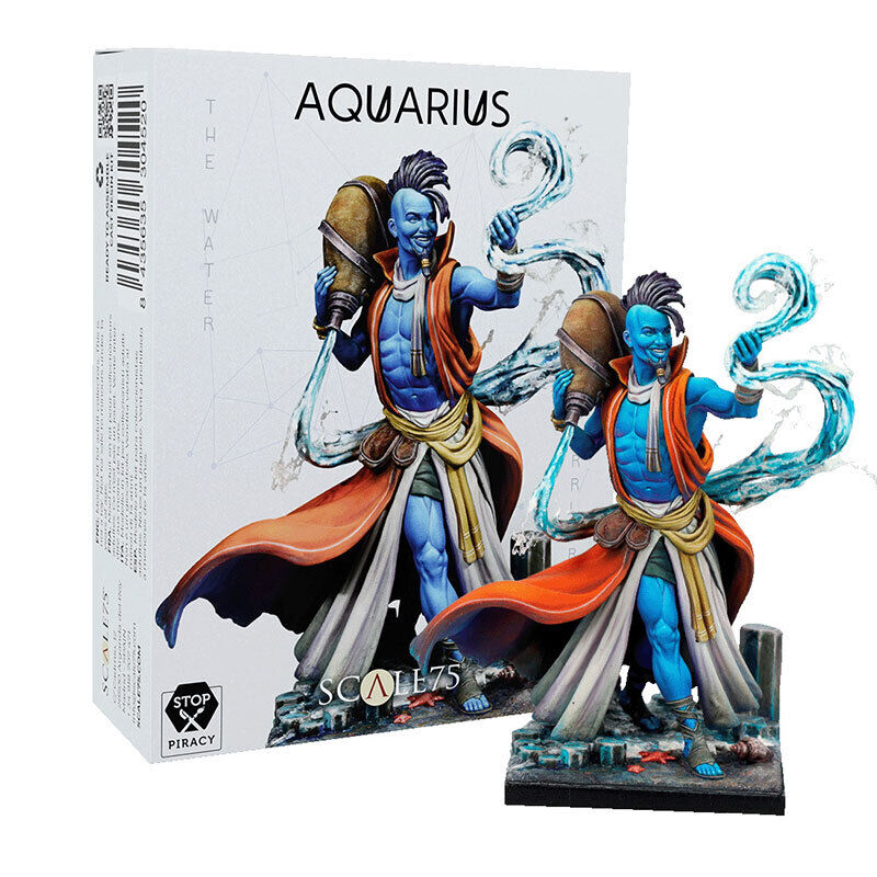 Scale 75 Figures Zodiac Mystics Aquarius 75mm (38)