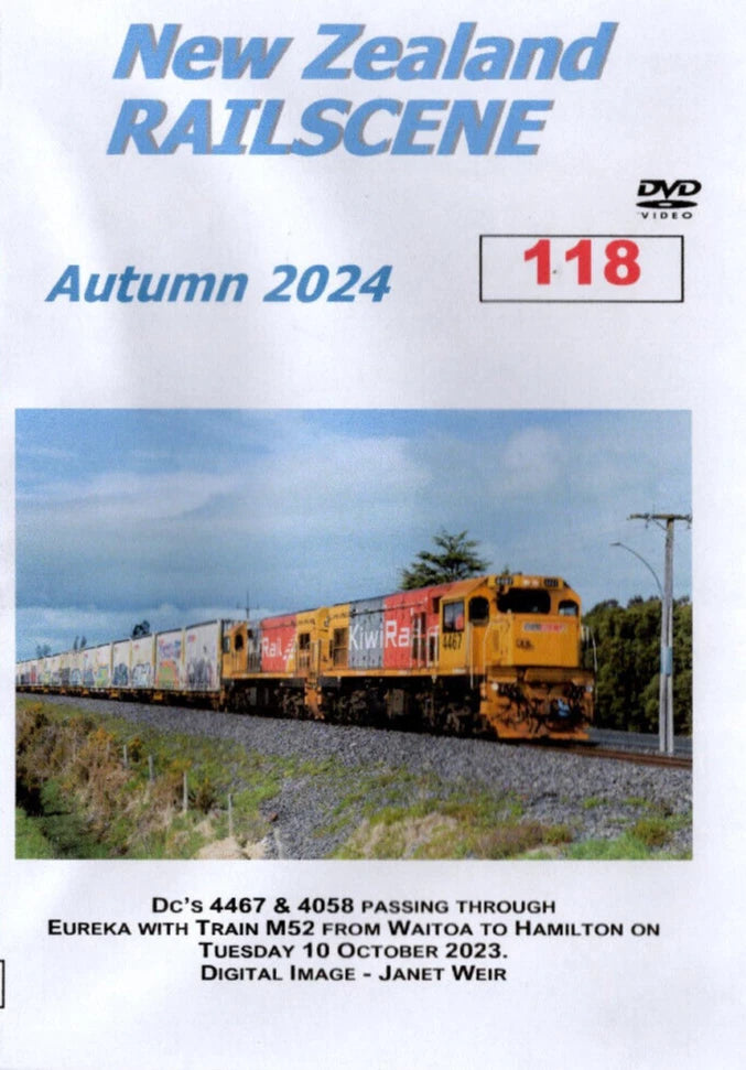 NZ RAILSCENE #118 Autum 2024 (8718366507245)