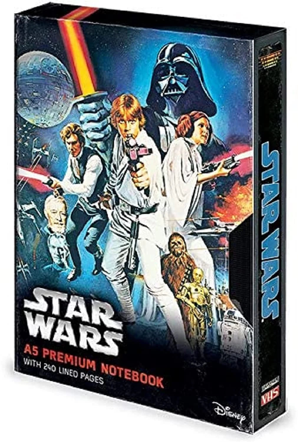 Impact Posters Impact WNSWNH Licensed Wiro Notebook Star Wars VHS