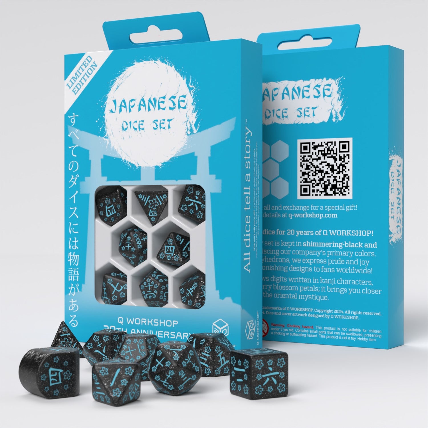 Q Workshop Q WORKSHOP 20 years: Japanese Dice Set