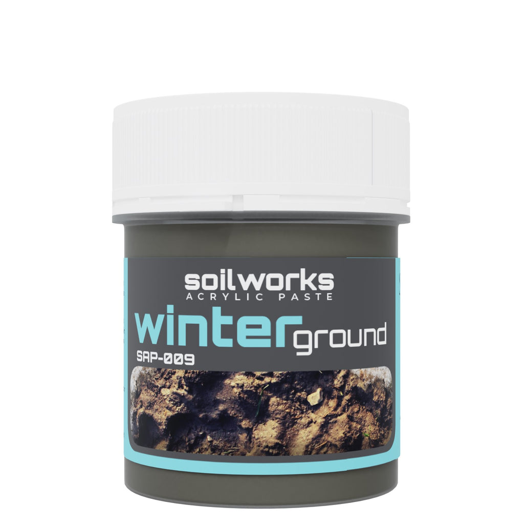 Scale 75 SAP-009 Soilworks Scenery Winter Ground 100ml (9210263175405)
