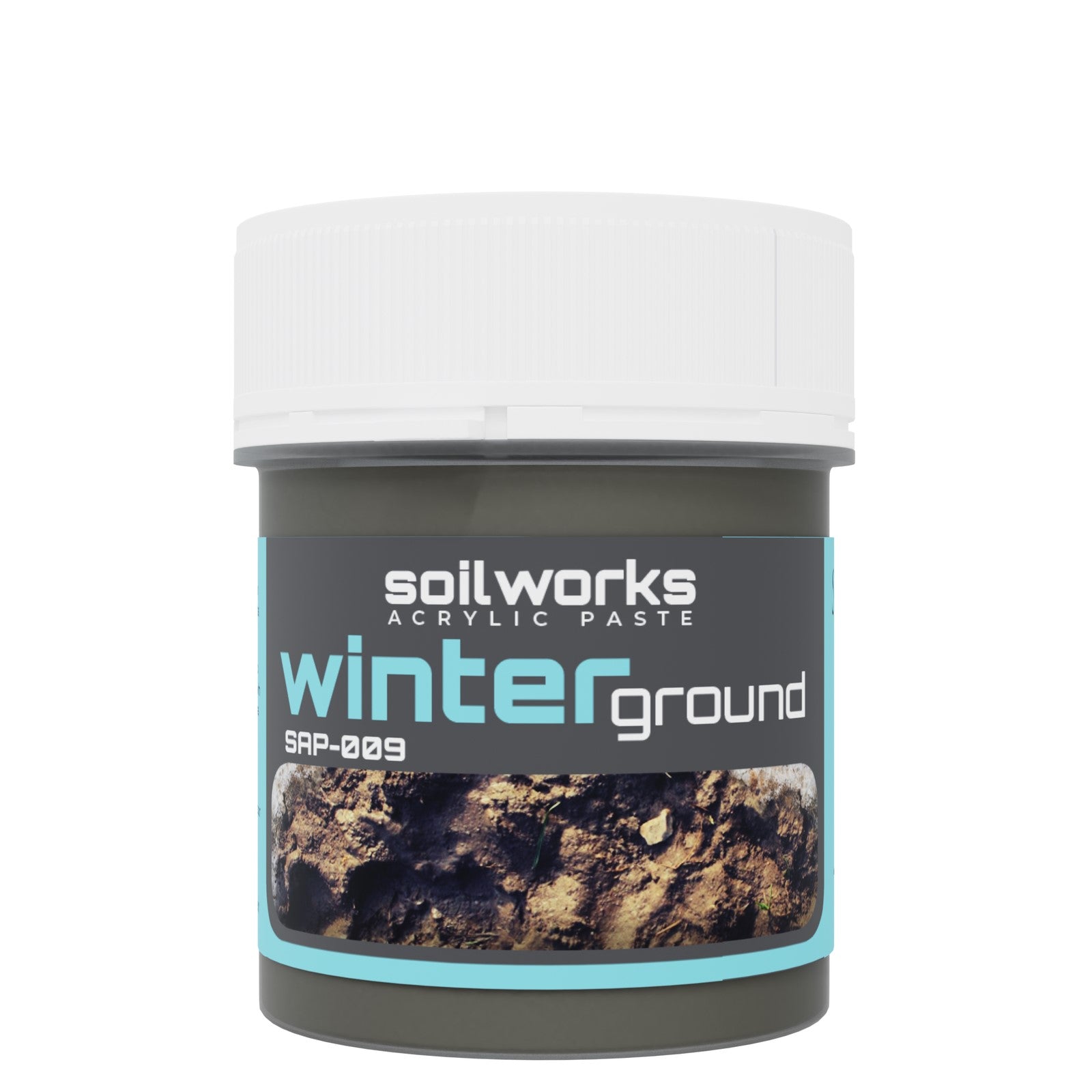 Scale 75 SAP-009 Soilworks Scenery Winter Ground 100ml (9210263175405)