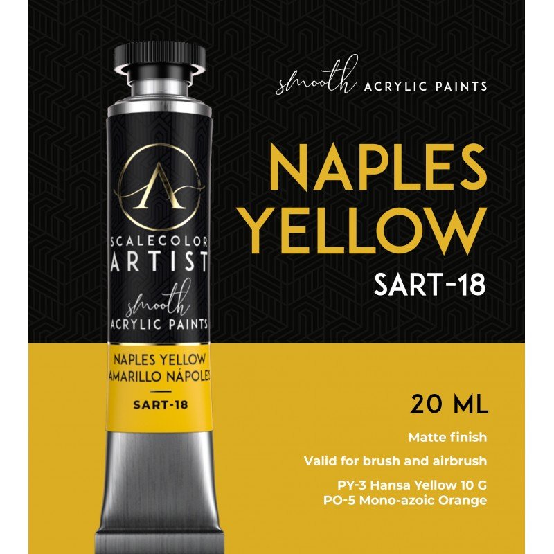 Scale 75 Scalecolor Artist Yellow Naples 20ml (3)