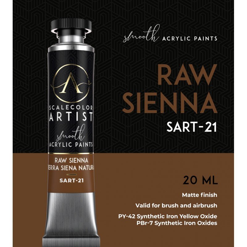 Scale 75 Scalecolor Artist Raw Sienna 20ml (3)