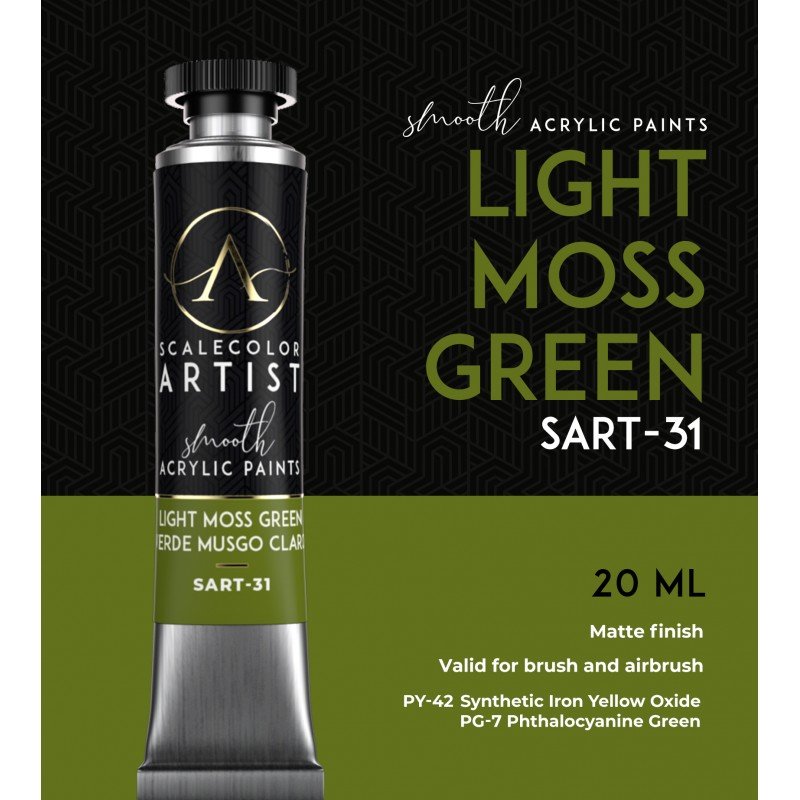 Scale 75 Scalecolor Artist Light Moss Green 20ml (3)