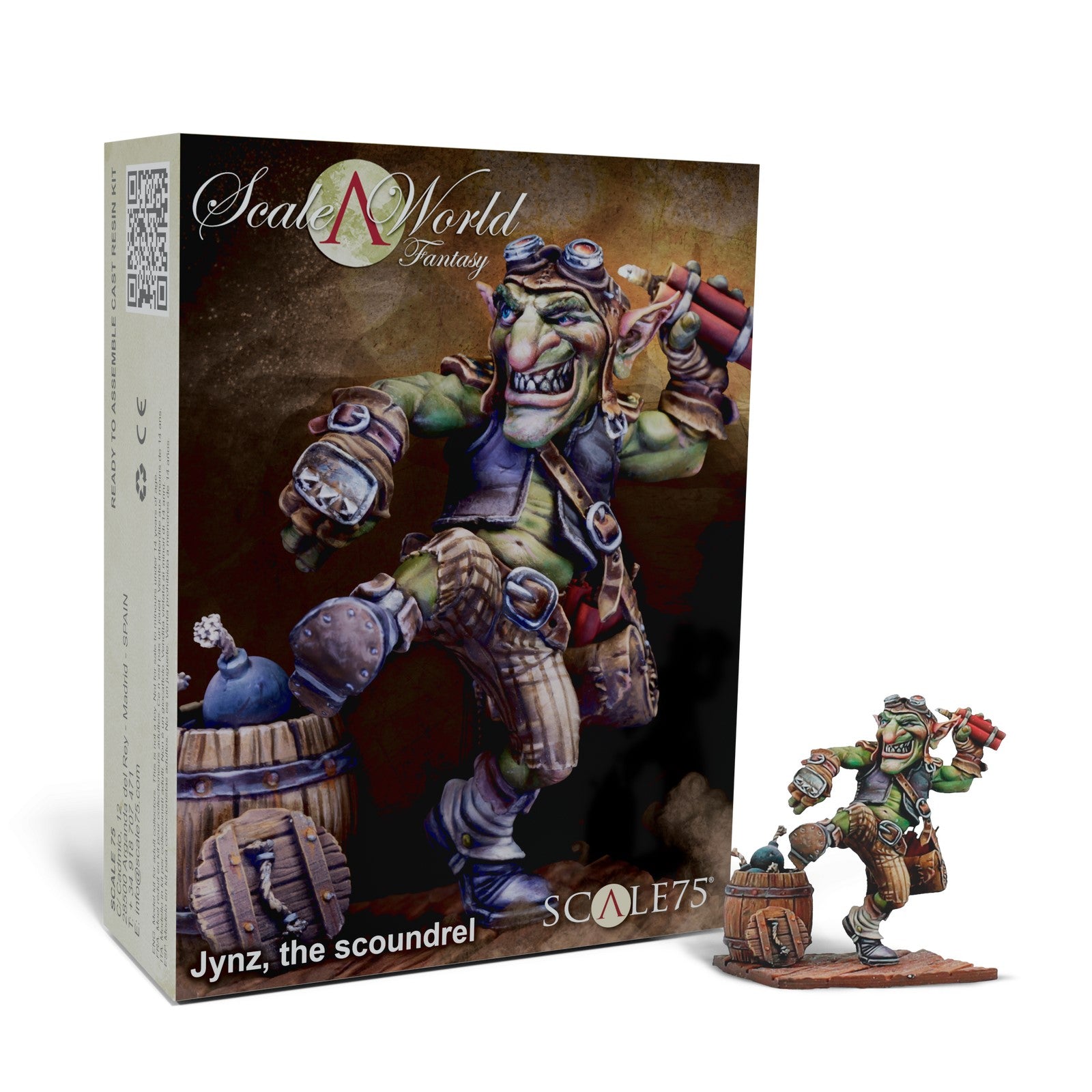Scale 75 Figures Scale World Fantasy Jynz The Scoundrel 75mm (22)