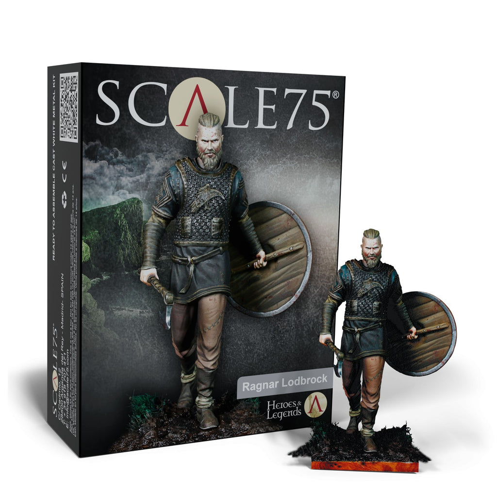 Scale 75 Figures Heroes and Legends Ragnar Lodbrok 75mm (3)
