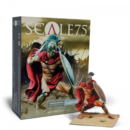 Scale 75 SCH-001 Figures Heroes and Legends Leonidas 75mm (9210244202733)