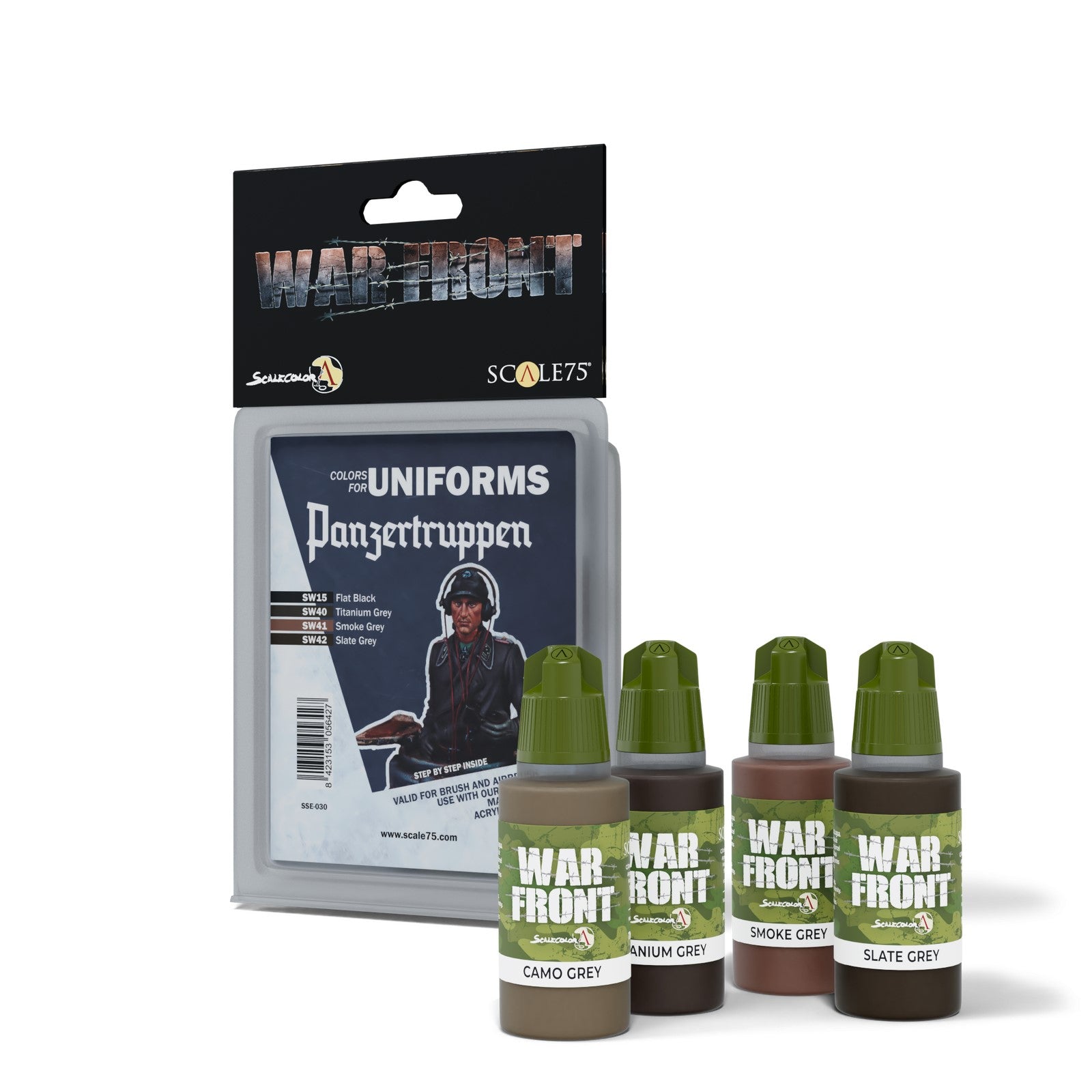 Scale 75 Warfront Panzer Truppen Paint Set (2)