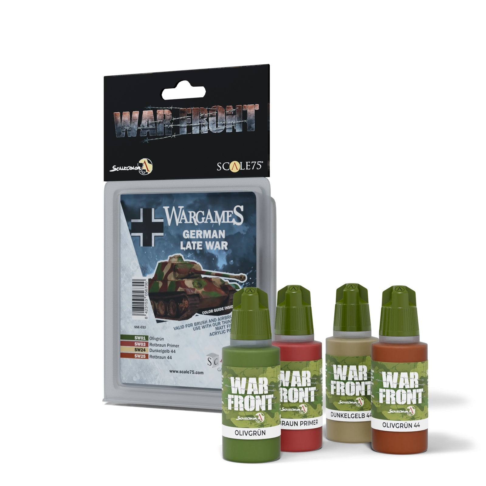 Scale 75 Warfront German Late War Paint Set (2)