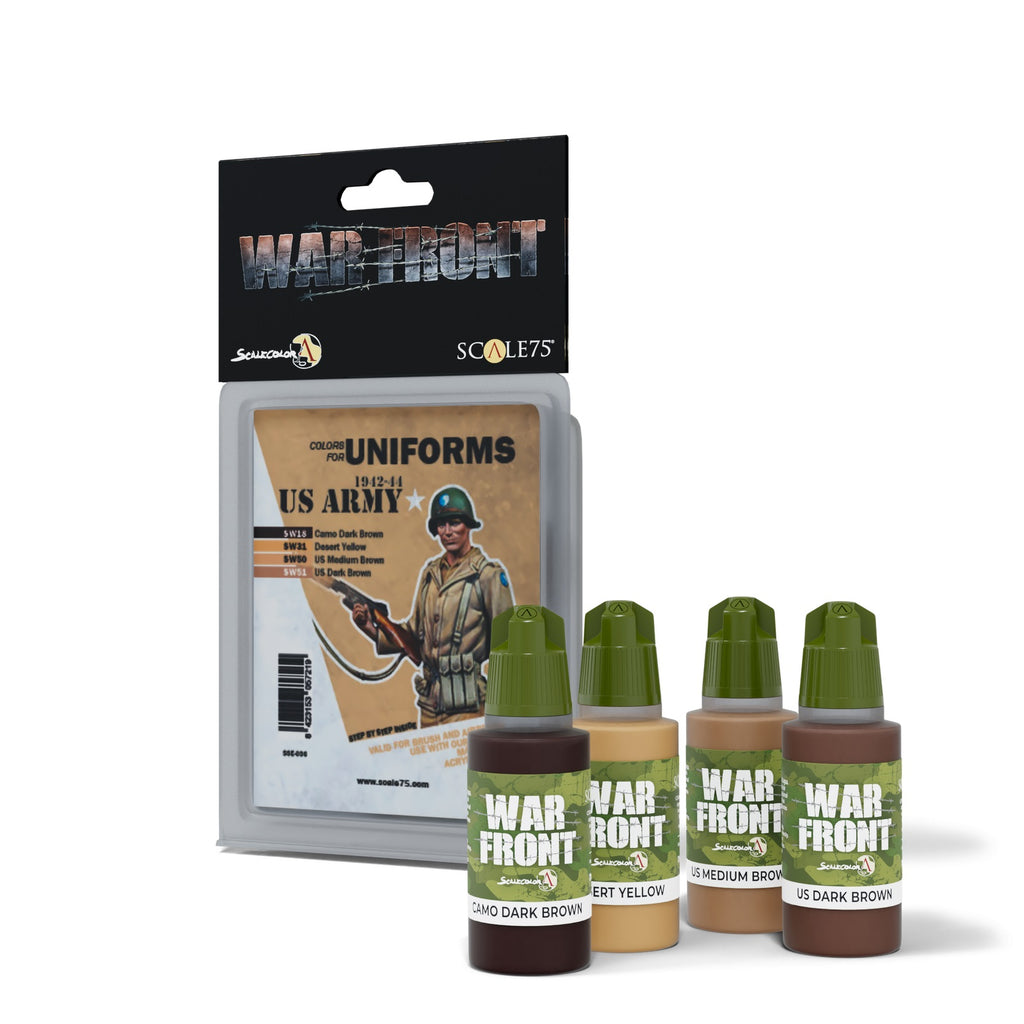 Scale 75 Warfront Us Army 1942-1944 Paint Set (2)