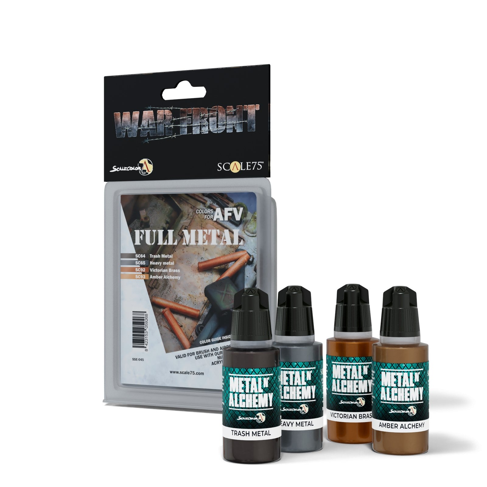 Scale 75 Warfront Full Metal Paint Set (2)