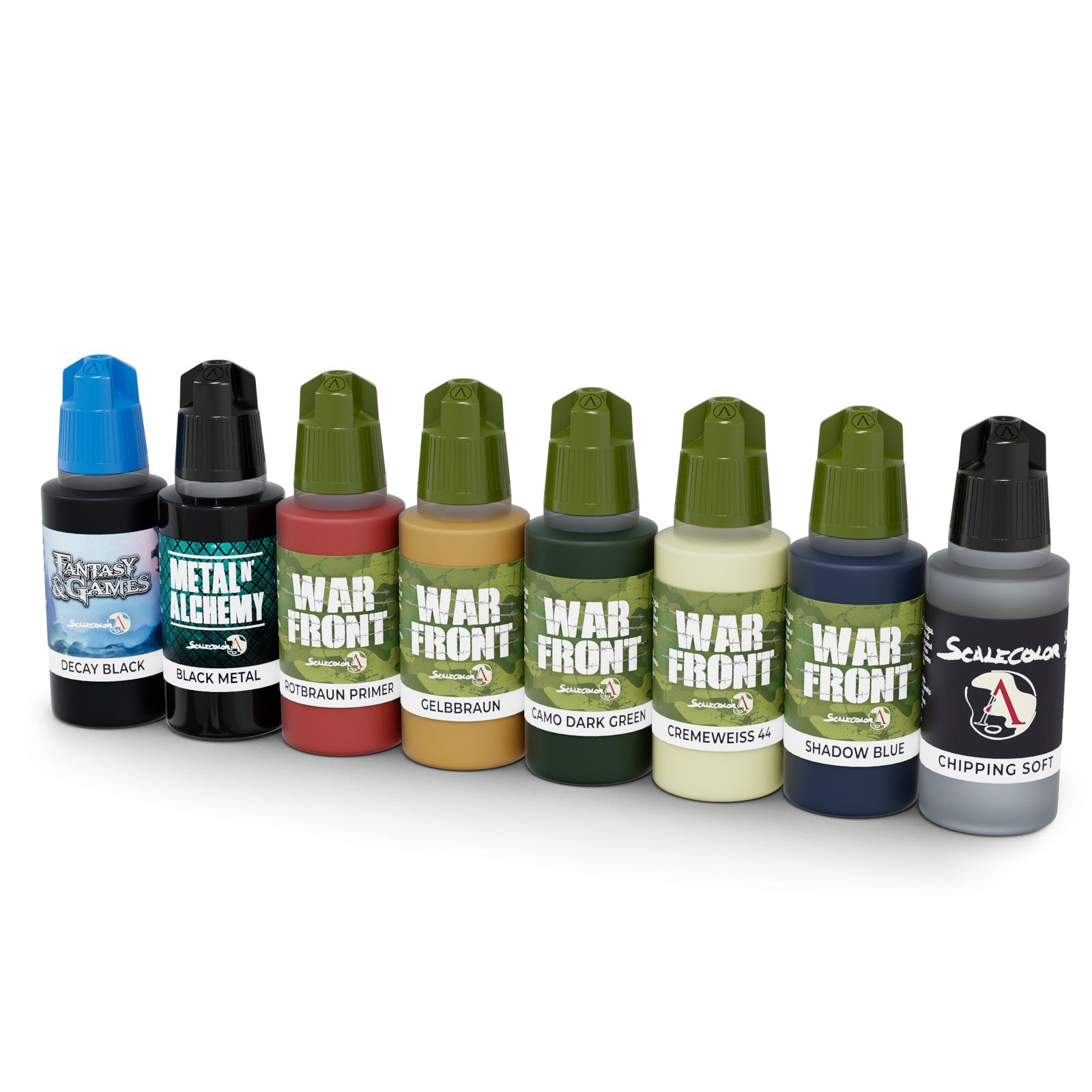 Scale 75 Warfront German Helmets Paint Set (3)