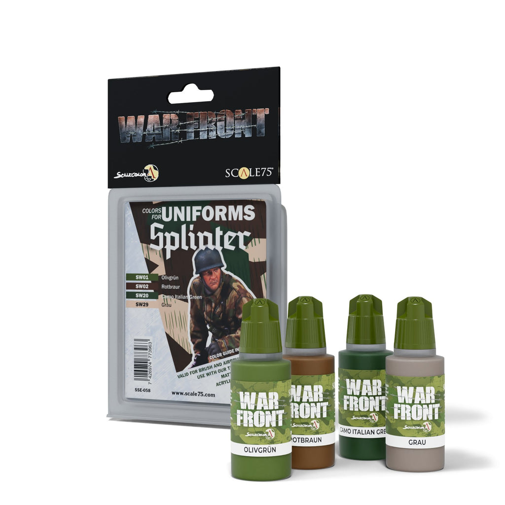 Scale 75 Warfront Splinter Paint Set (2)