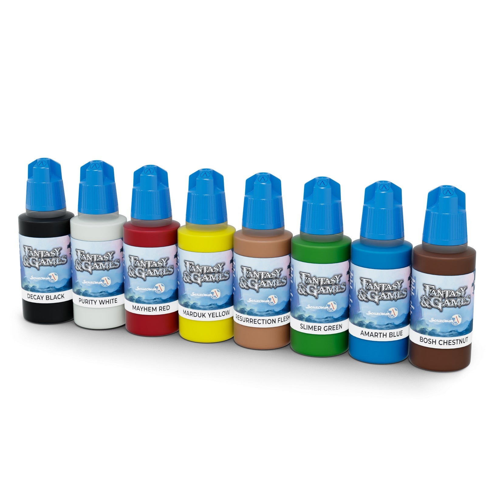 Scale 75 SSE-078 Fantasy Colours Basic Colors Paint Set (9210255016173)