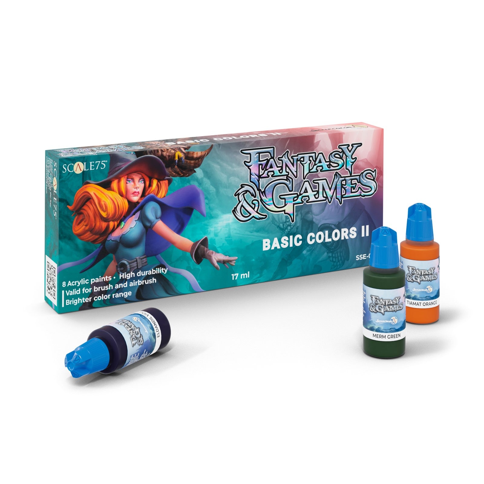 Scale 75 Fantasy Colours Basic Colors 2 Paint Set (3)