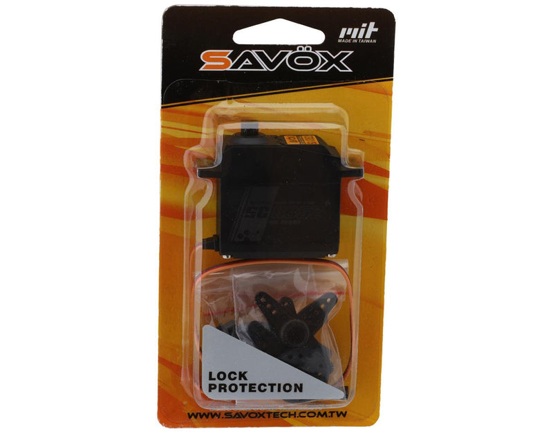 Savox SC-0352P Standard size 6.5kg/cm 0.14 Sec @ 6v Digital Servo with Soft Start 42g 40.7x20x39.4mm (8949824618733)