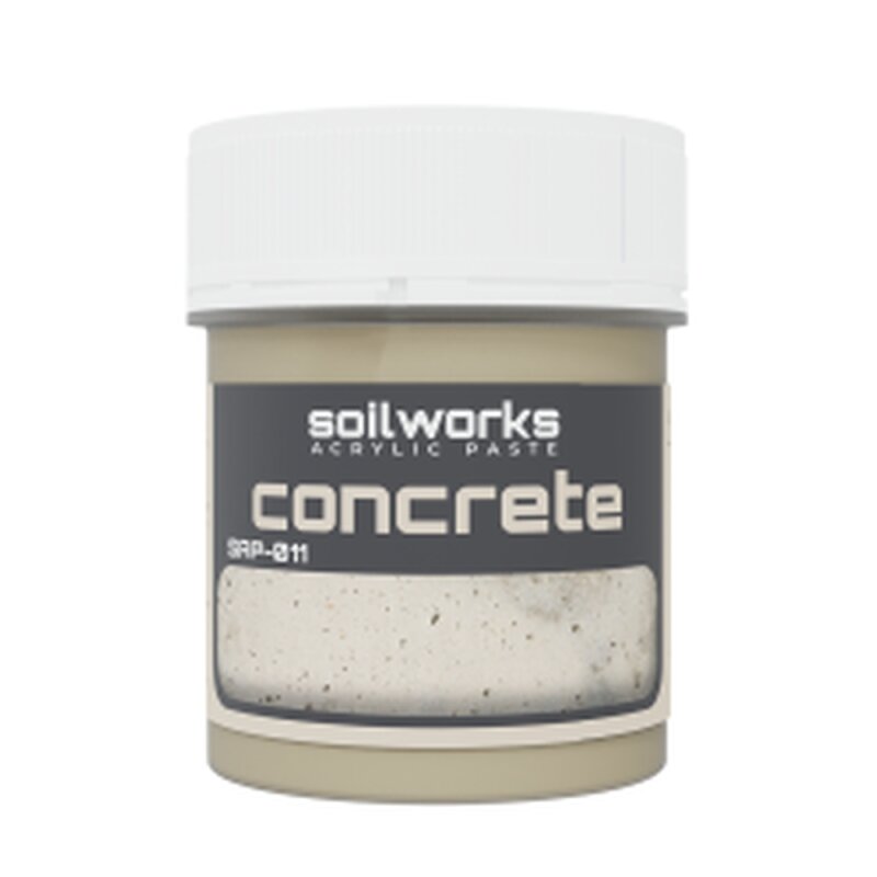 Scale 75 SAP-011 Soilworks Scenery Concrete 100ml (9210263240941)