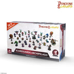 Archon Studio DNL0109 Dungeons & Lasers Miniatures Raiders And Beasts Of Scareguards Archipelago