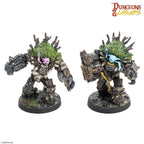 Archon Studio DNL0109 Dungeons & Lasers Miniatures Raiders And Beasts Of Scareguards Archipelago